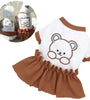 Cute Bear Dog Dress 
Happy Bear Shirt